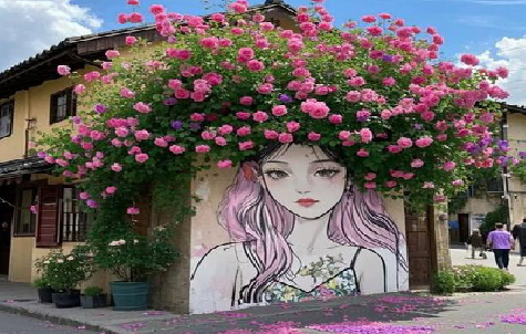 甘泉怎么设计网红打卡墙绘