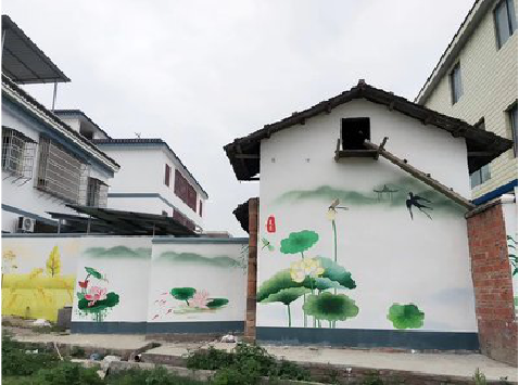 甘泉室外墙绘-从选材到保养。