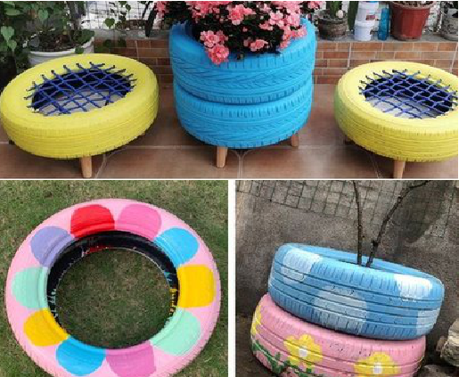 甘泉墙体彩绘-变废为宝