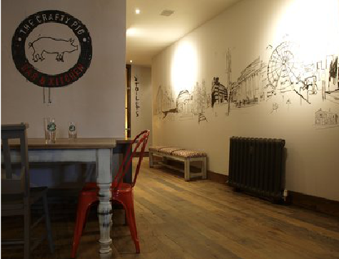 甘泉教你判断手绘墙质量的好坏。