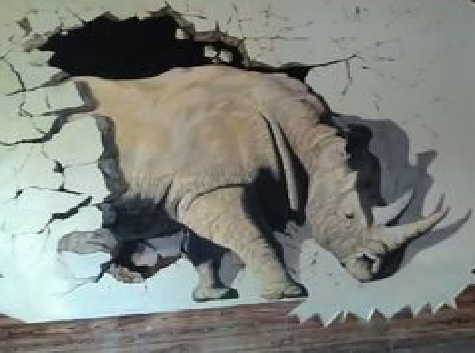 甘泉在墙绘中，如何绘制3D效果？