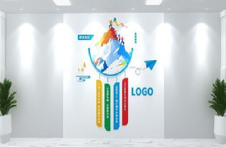 甘泉公司企业形象墙的工艺材料有哪些？